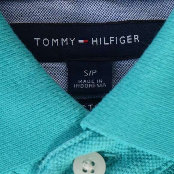Tommy turquoise polo - Picture 3 of 5